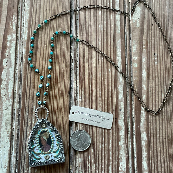 Marie Laveau Necklace - Wide Altar Shape