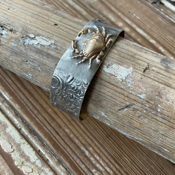 Crab Cuff - 3/4” wide