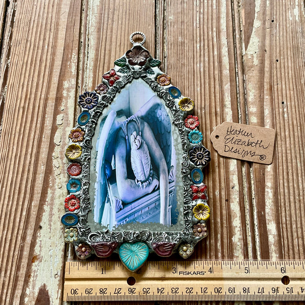 Weeping Angel Wall Plaque