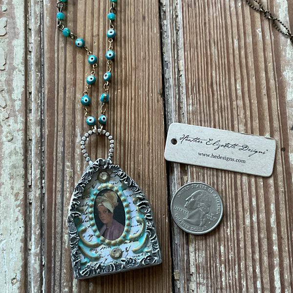 Marie Laveau Necklace - Wide Altar Shape