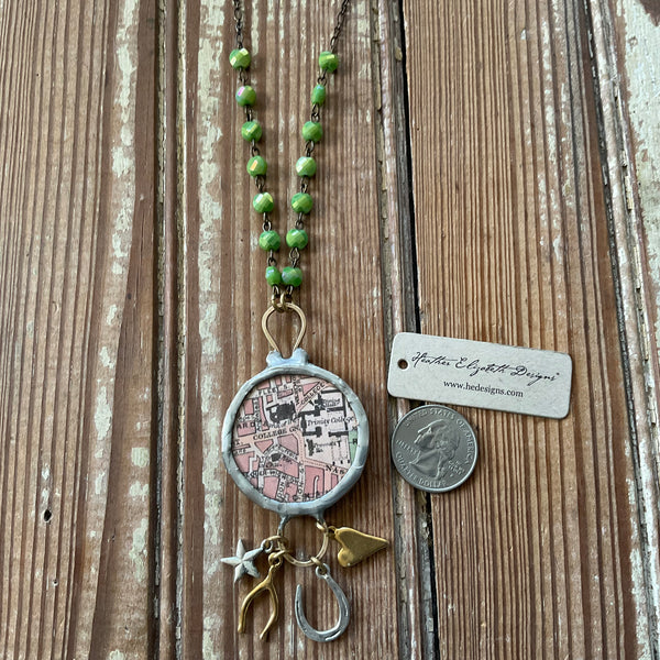 Four Leaf Clover - Lucky Charms Necklace
