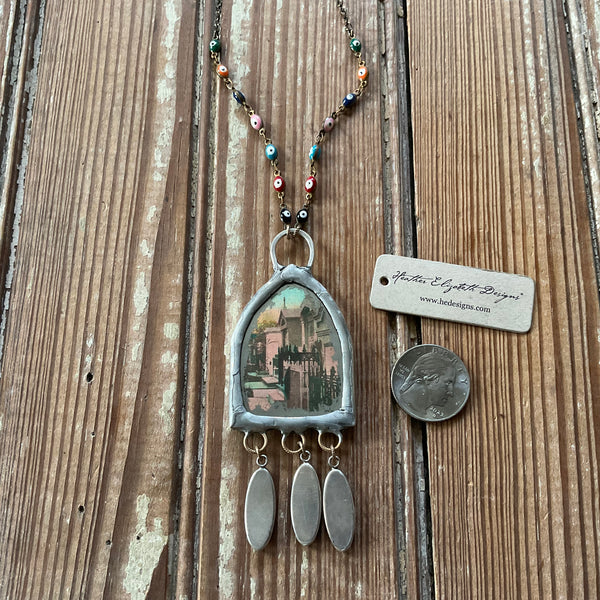 Marie Laveau Necklace with Charms
