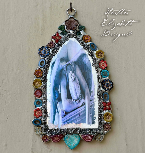 Weeping Angel Wall Plaque