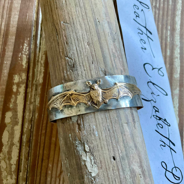 PRE-ORDER - Bat Cuff - 3/4" Wide