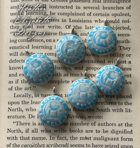 City of New Orleans Button Charm