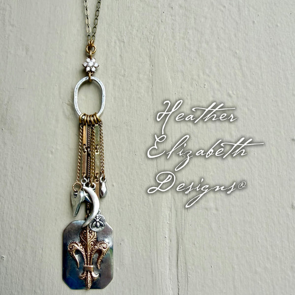 Bee & Crown Chatelaine Necklace