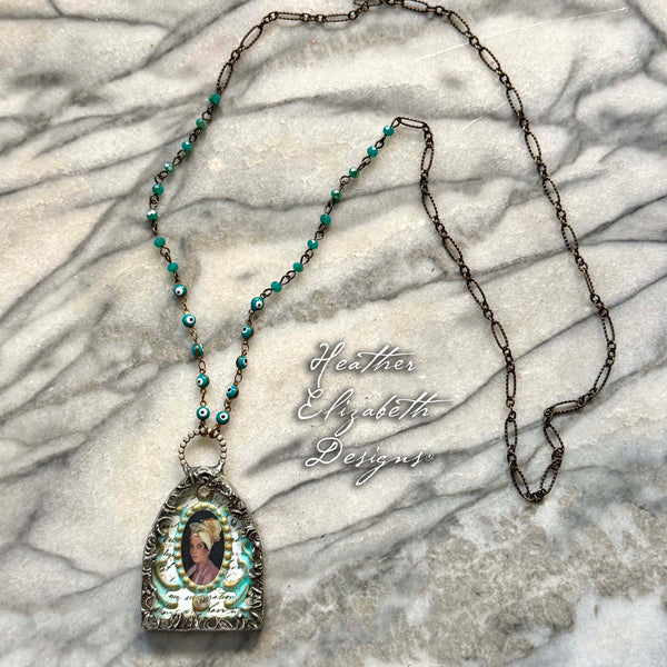 Marie Laveau Necklace - Wide Altar Shape